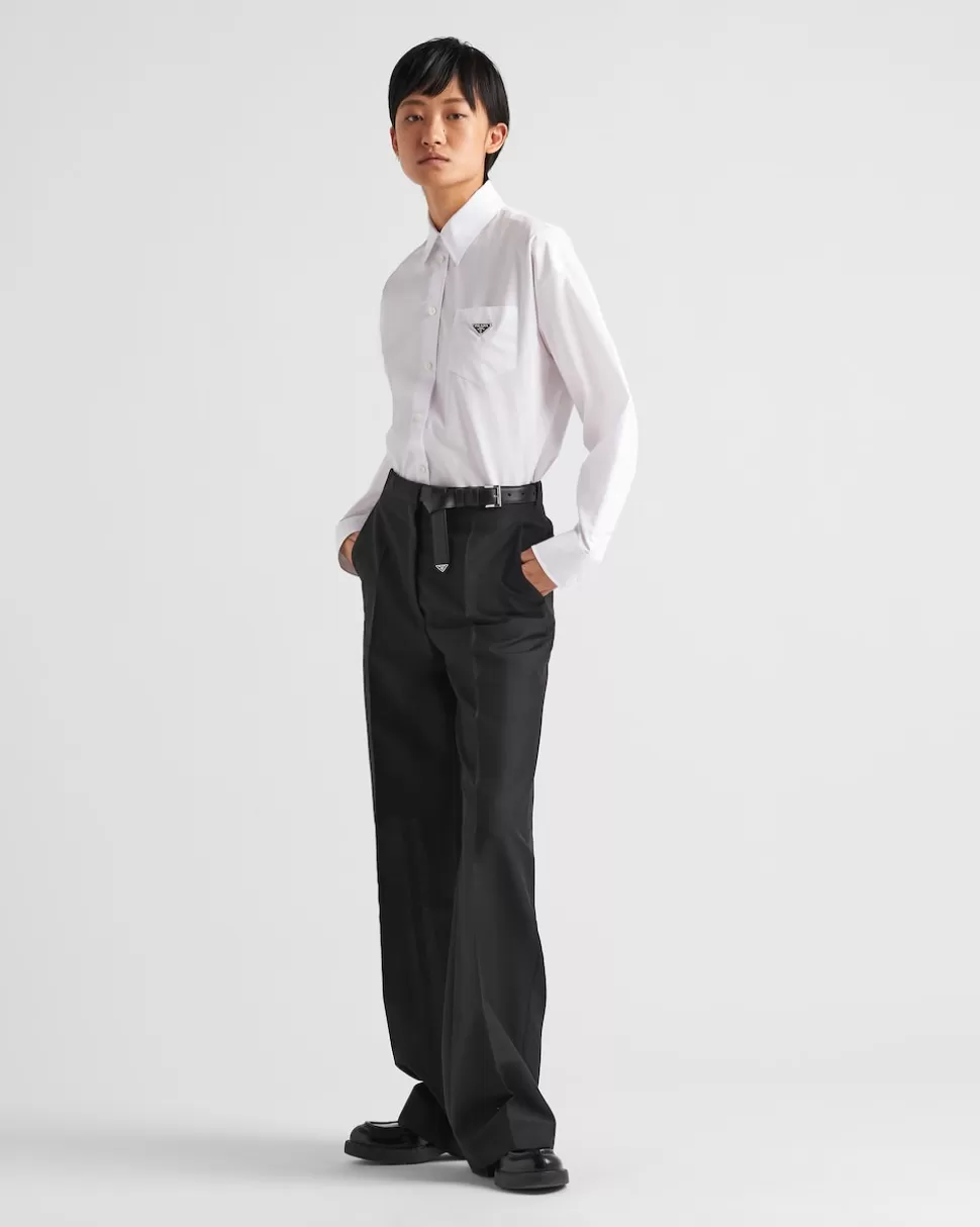 Prada Camisa De Popelín^Mujer CAMISAS Y TOPS