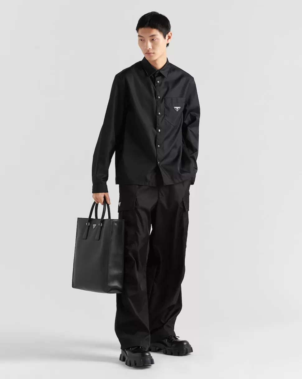Prada Camisa De Re-nylon^Hombre COLECCIÓN MASCULINA | CAMISAS