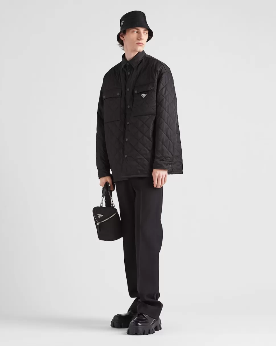 Prada Camisa De Re-nylon^Hombre CAMISAS