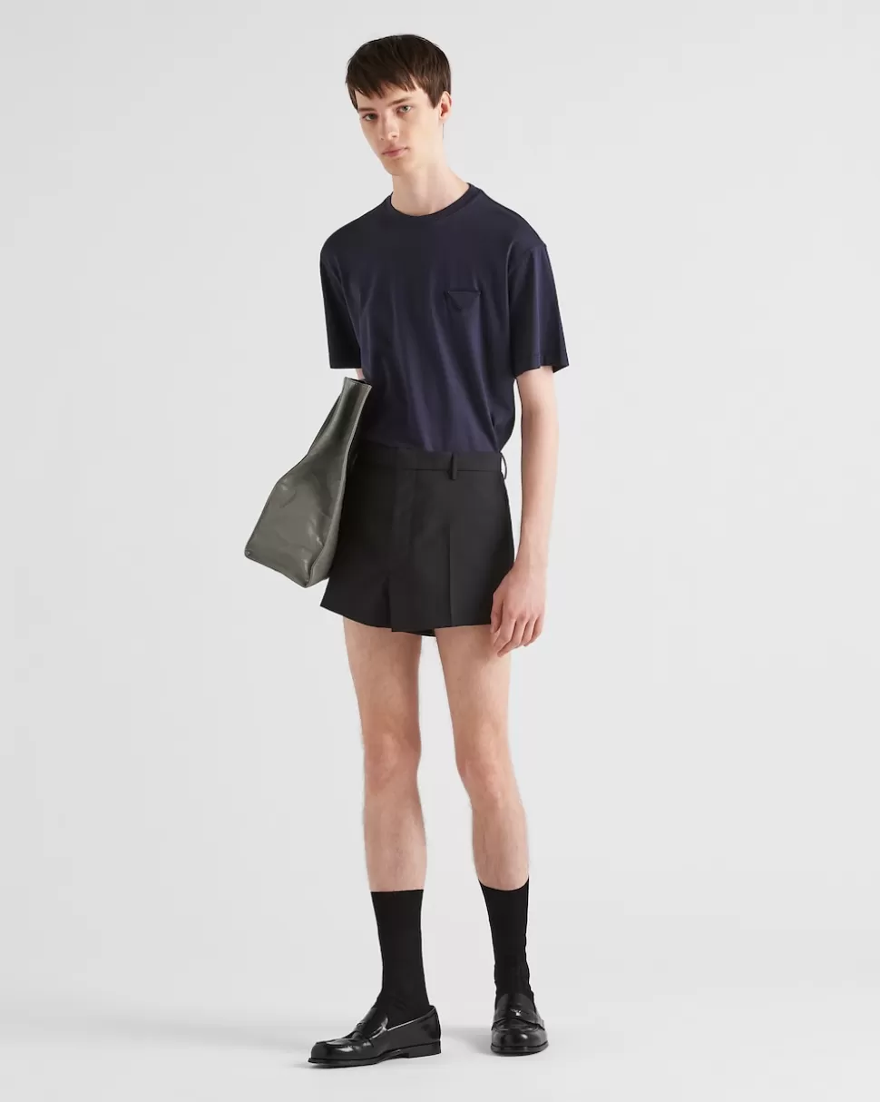 Prada Camiseta De Algodón^Hombre CAMISETAS Y POLOS