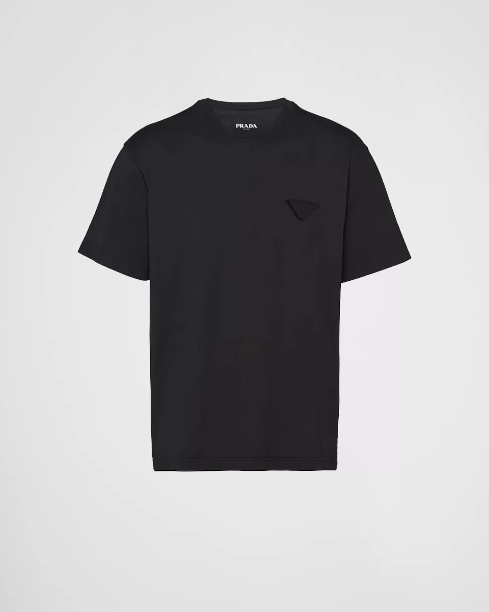 Prada Camiseta De Algodón^Hombre CAMISETAS Y POLOS