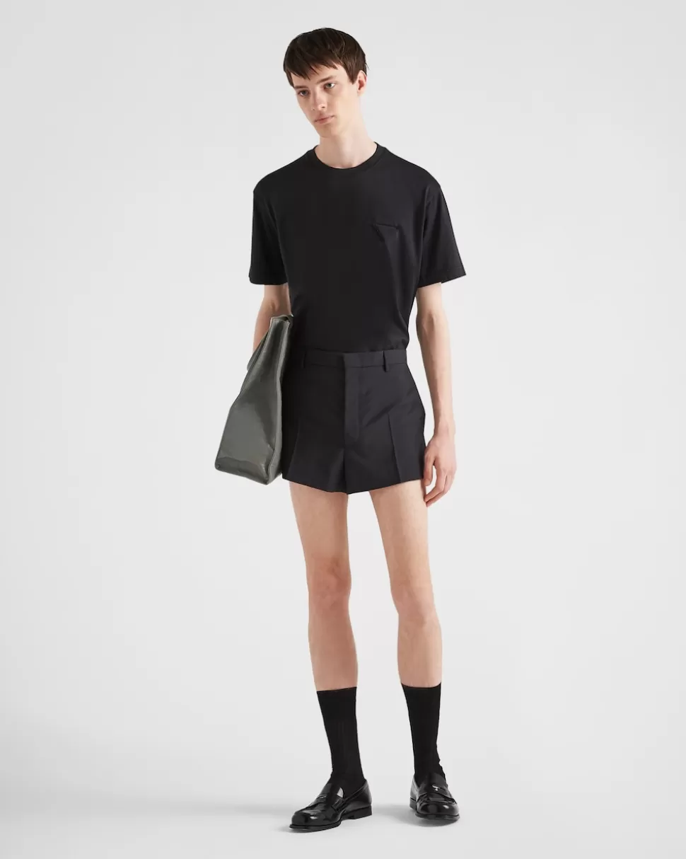 Prada Camiseta De Algodón^Hombre CAMISETAS Y POLOS