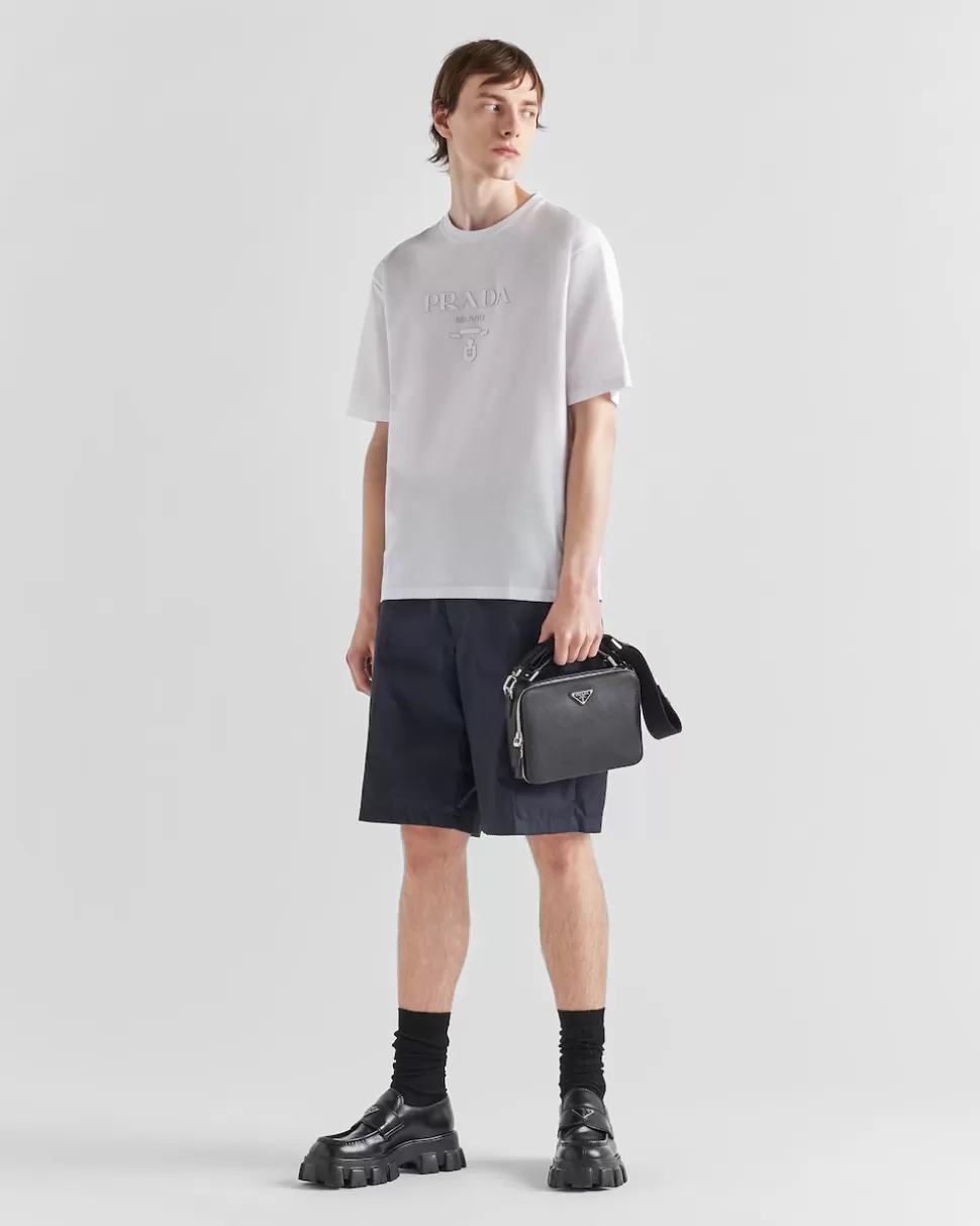 Prada Camiseta De Algodón^Hombre CAMISETAS Y POLOS