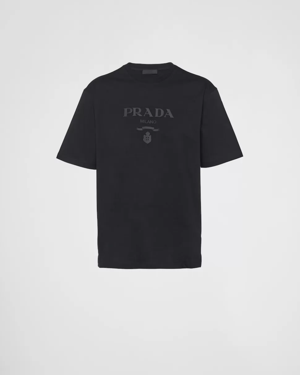 Prada Camiseta De Algodón^Hombre CAMISETAS Y POLOS