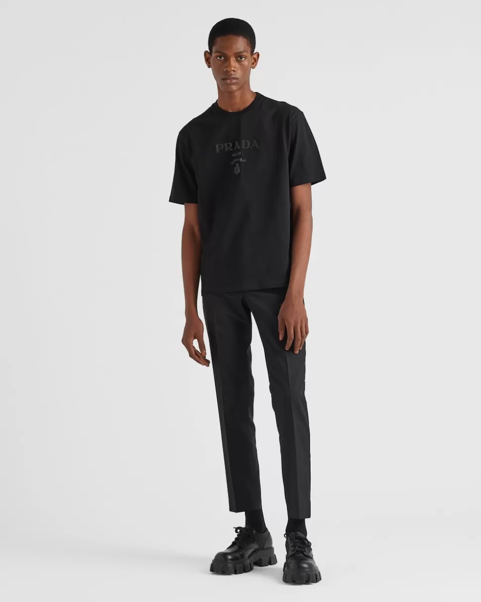 Prada Camiseta De Algodón^Hombre CAMISETAS Y POLOS