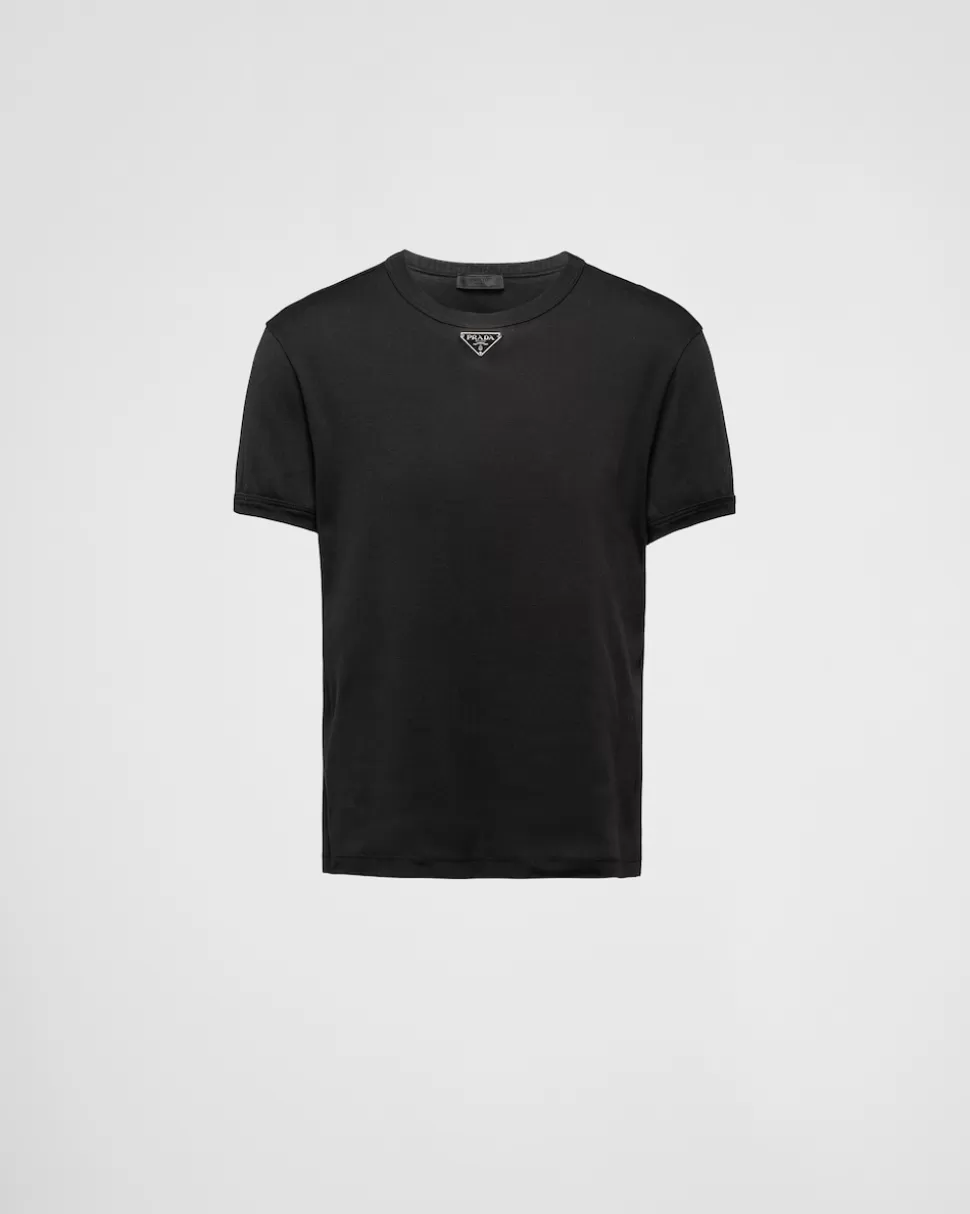 Prada Camiseta De Algodón^Hombre CAMISETAS Y POLOS
