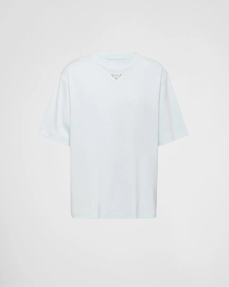 Prada Camiseta De Algodón^Hombre CAMISETAS Y POLOS