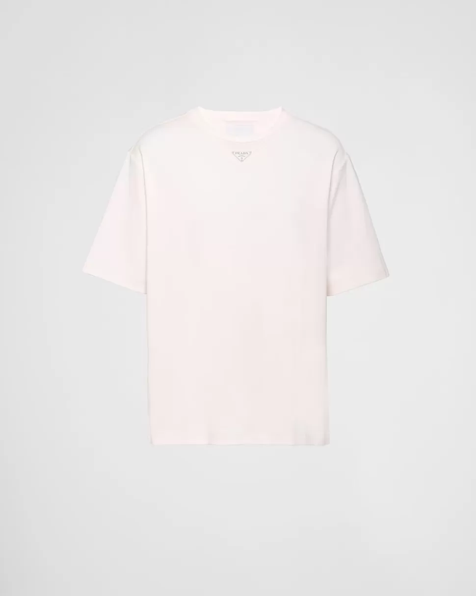 Prada Camiseta De Algodón^Hombre CAMISETAS Y POLOS