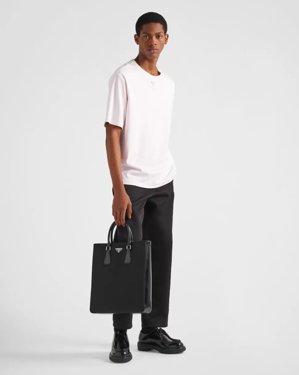 Prada Camiseta De Algodón^Hombre CAMISETAS Y POLOS