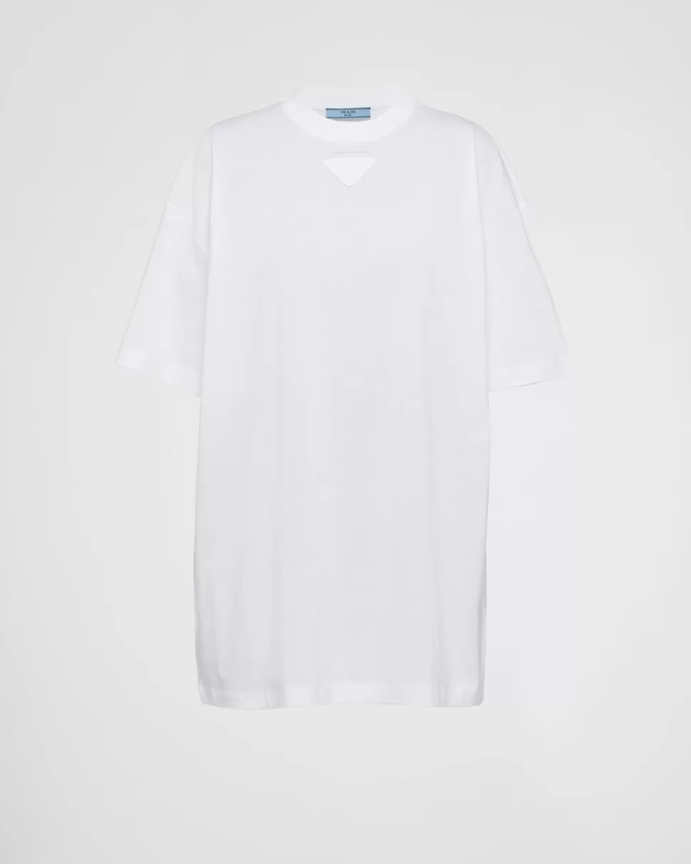 Prada Camiseta De Punto^Mujer CAMISETAS Y SUDADERAS