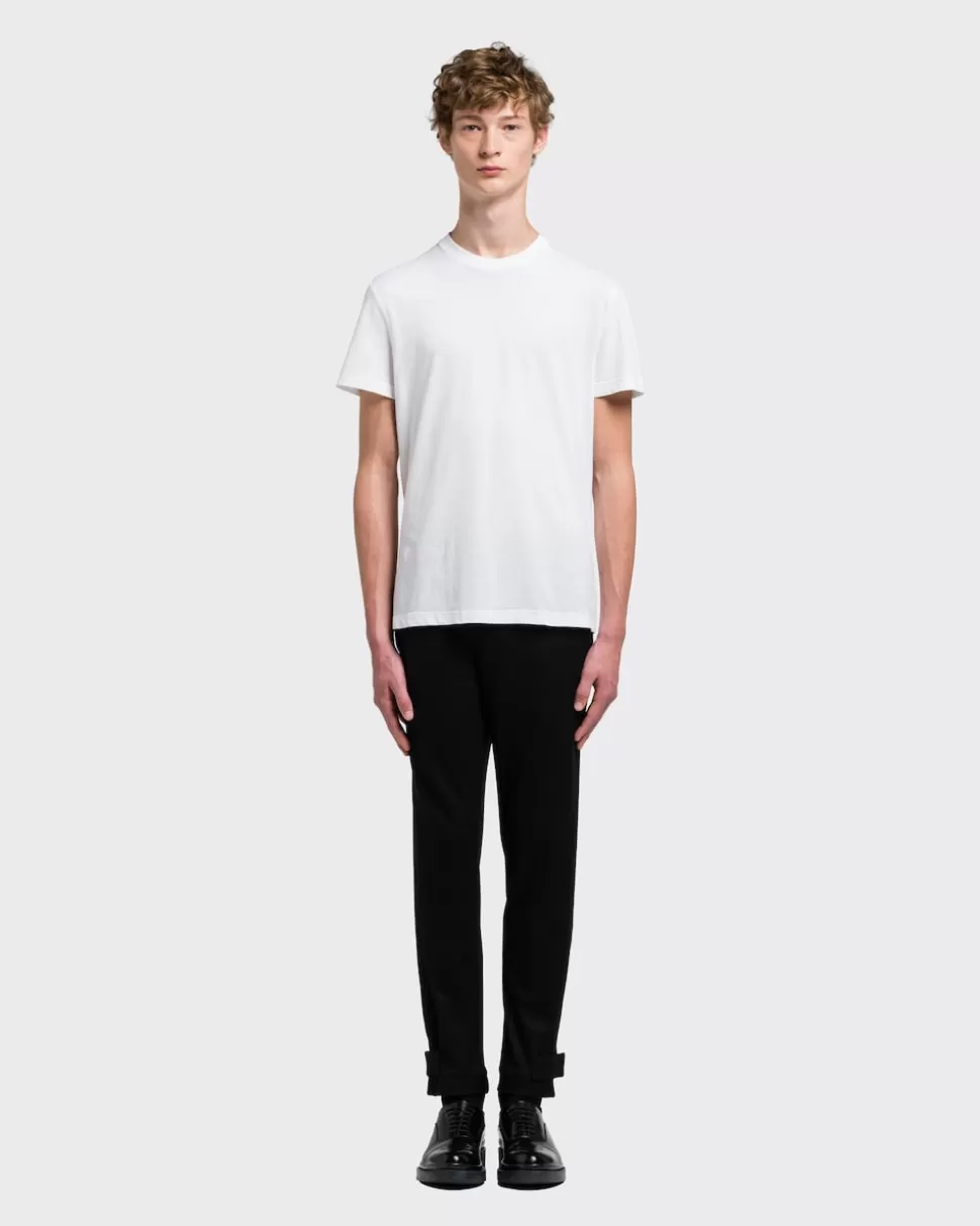 Prada Camiseta De Punto De ^Hombre CAMISETAS Y POLOS