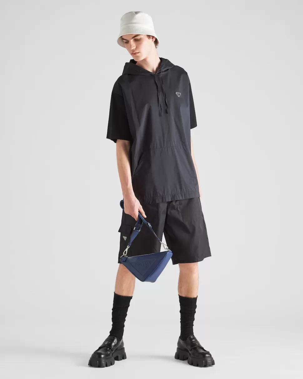 Prada Camiseta De Punto Y Algodón Técnico^Hombre CAMISETAS Y POLOS