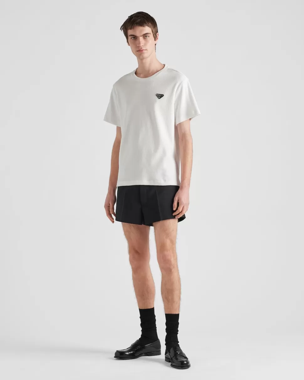 Prada Camiseta De Rizo^Hombre CAMISETAS Y POLOS