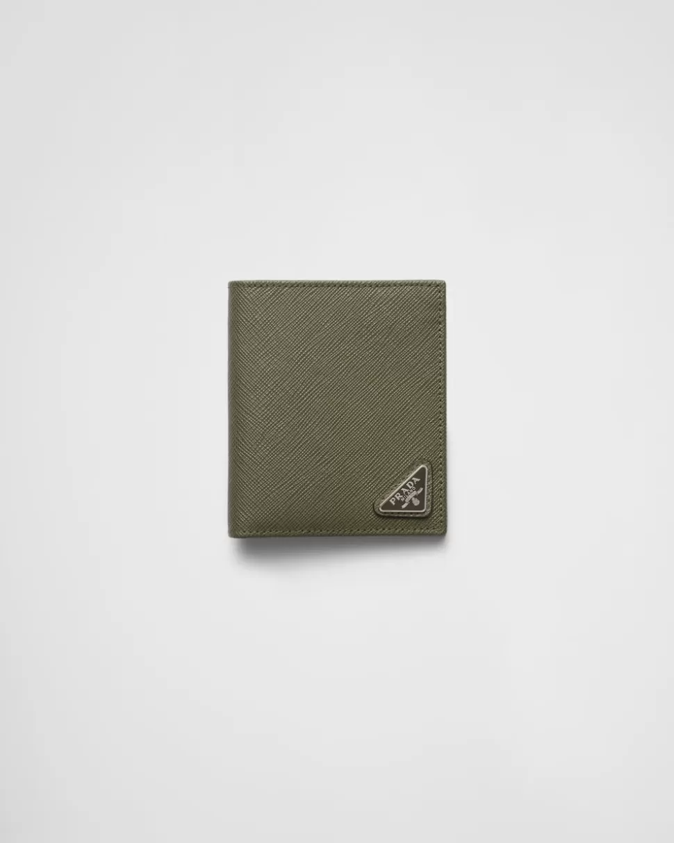 Prada Cartera De Piel Saffiano^Hombre CARTERAS Y TARJETEROS