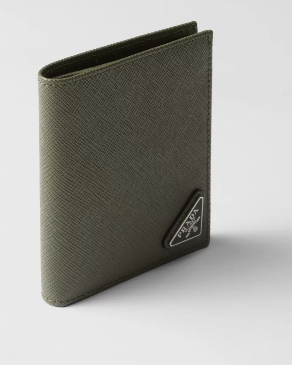 Prada Cartera De Piel Saffiano^Hombre CARTERAS Y TARJETEROS
