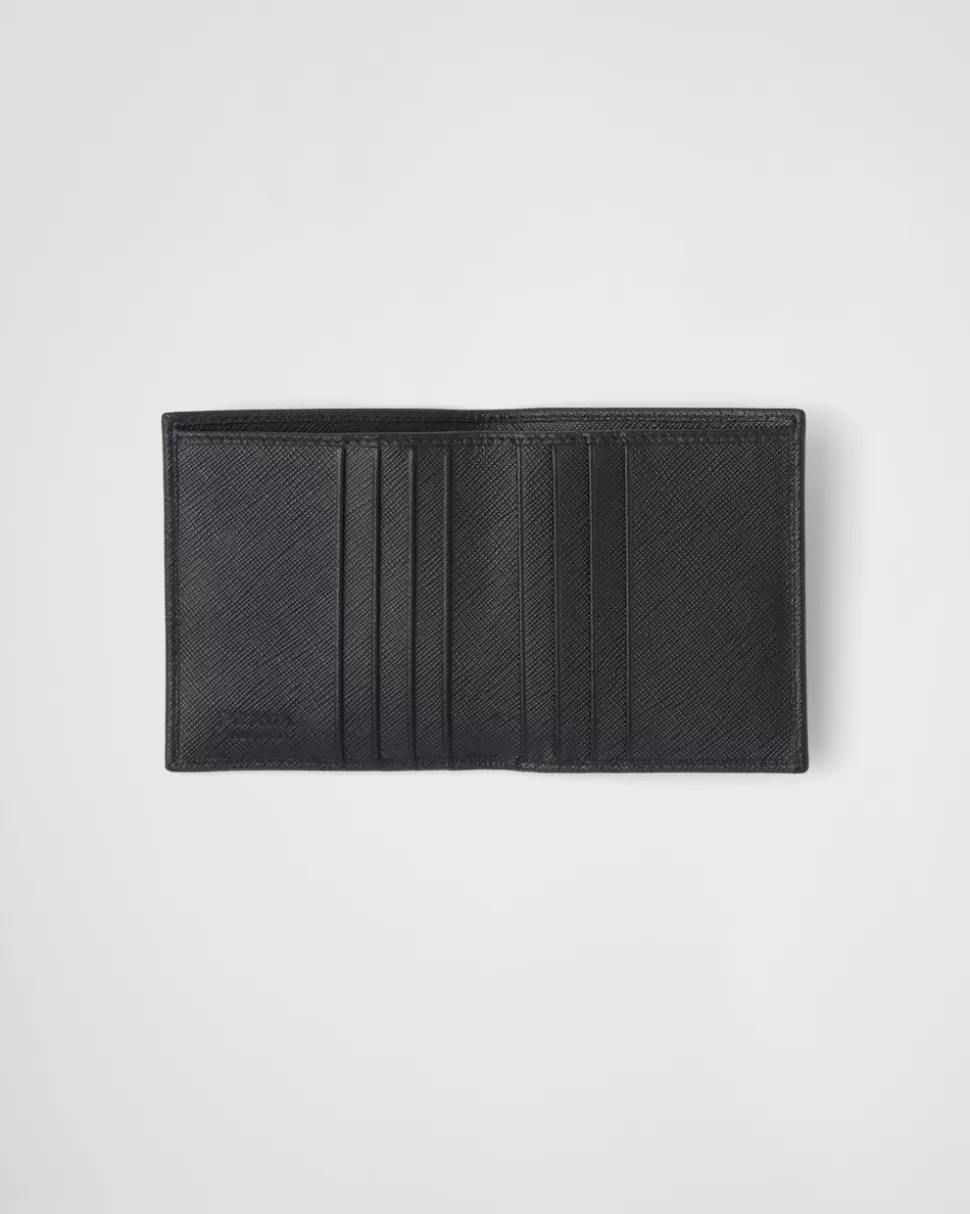 Prada Cartera De Piel Saffiano^Hombre CARTERAS Y TARJETEROS