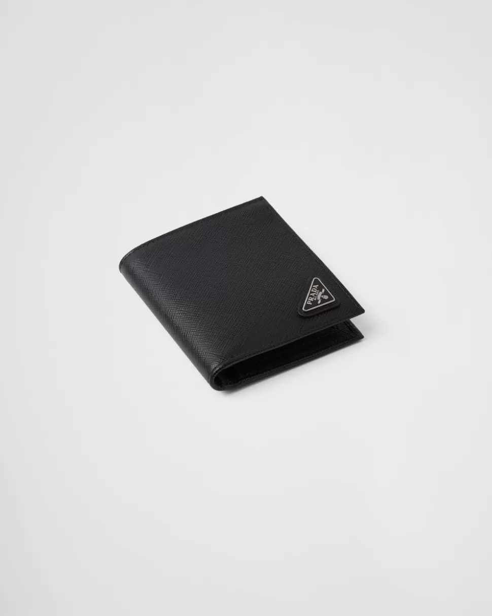 Prada Cartera De Piel Saffiano^Hombre CARTERAS Y TARJETEROS
