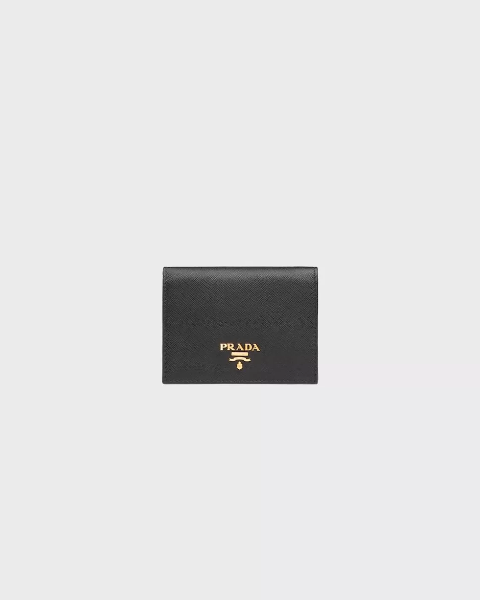 Prada Cartera De Piel Saffiano^Mujer CARTERAS Y TARJETEROS