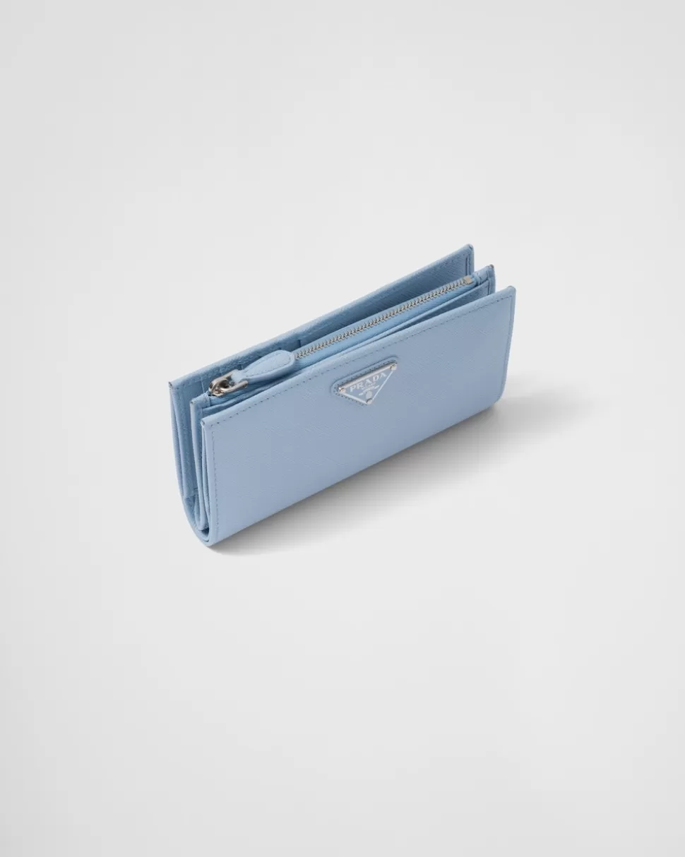 Prada Cartera De Piel Saffiano^Mujer CARTERAS Y TARJETEROS