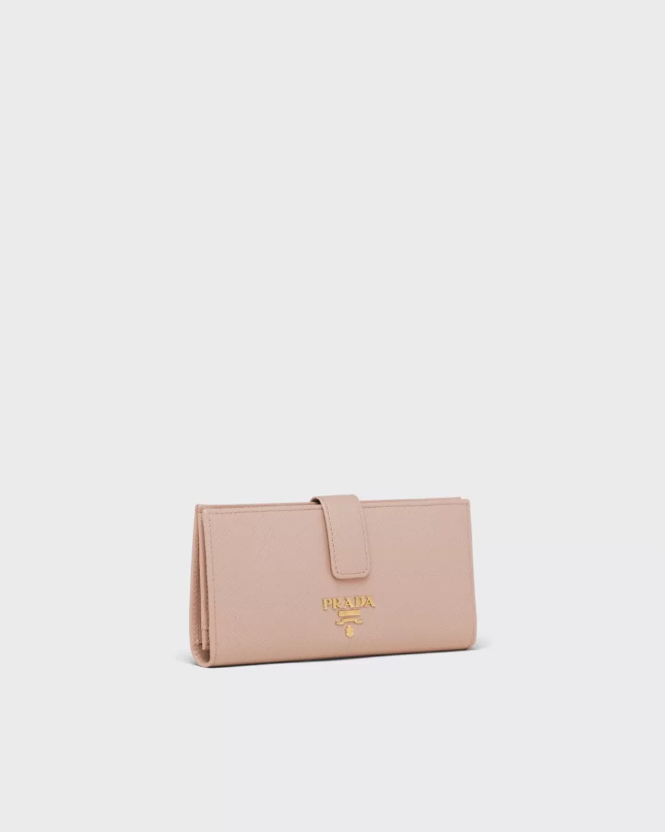 Prada Cartera Grande De Piel Saffiano^Mujer CARTERAS Y TARJETEROS