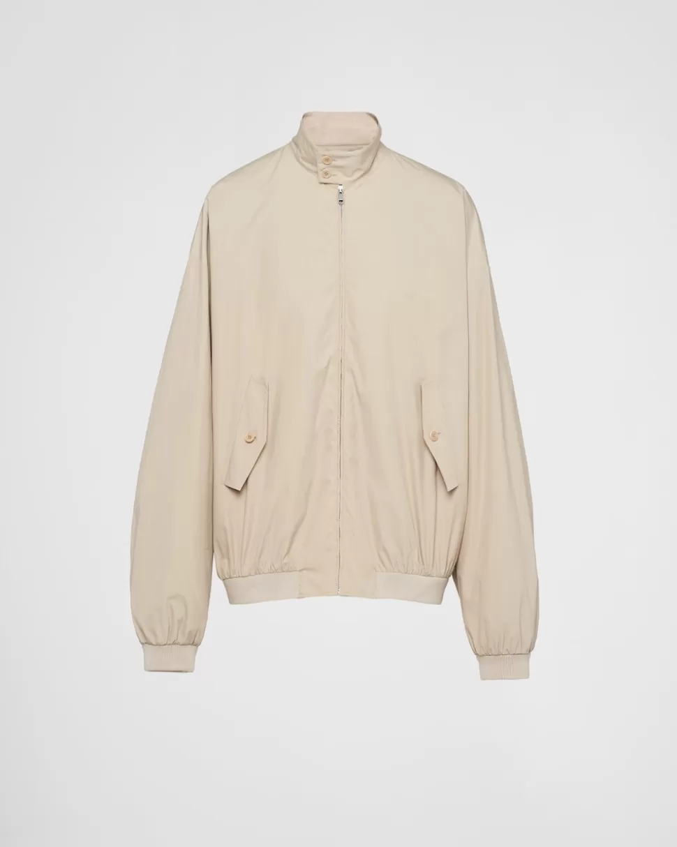 Prada Cazadora Bomber En Mezcla De Algodón^Hombre CHAQUETAS Y ABRIGOS