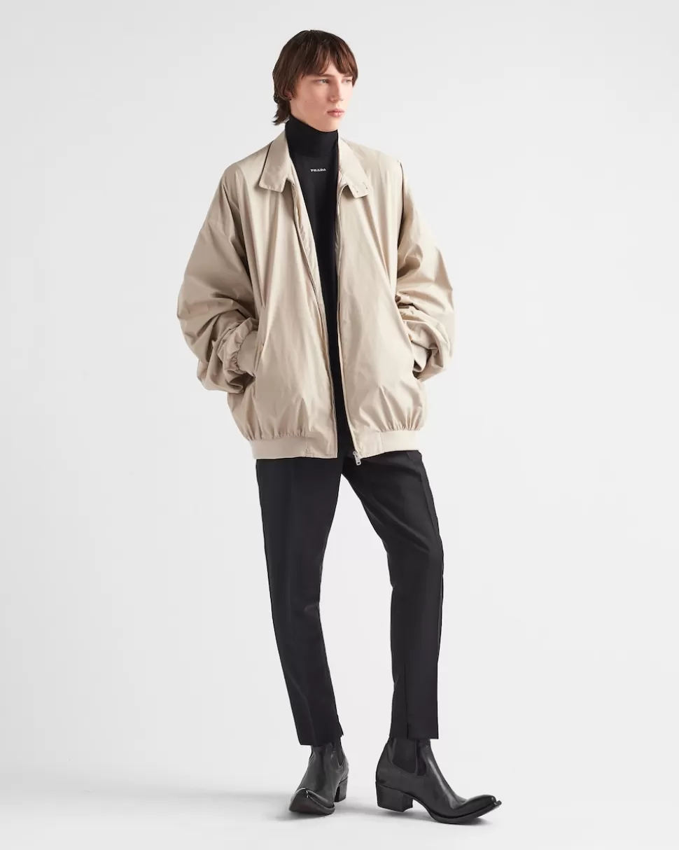 Prada Cazadora Bomber En Mezcla De Algodón^Hombre CHAQUETAS Y ABRIGOS
