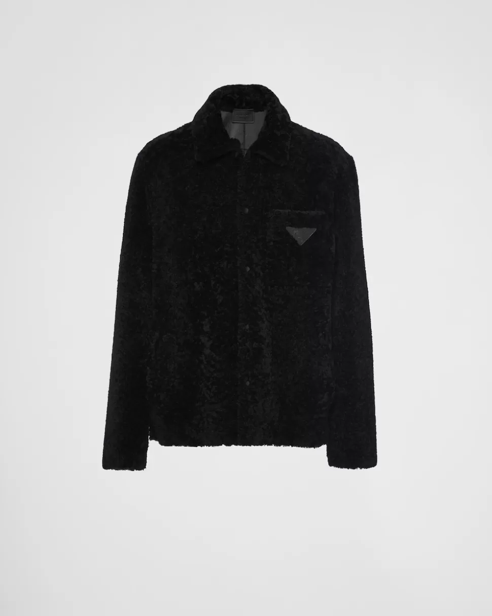 Prada Cazadora De Borreguillo^Hombre ROPA DE PIEL