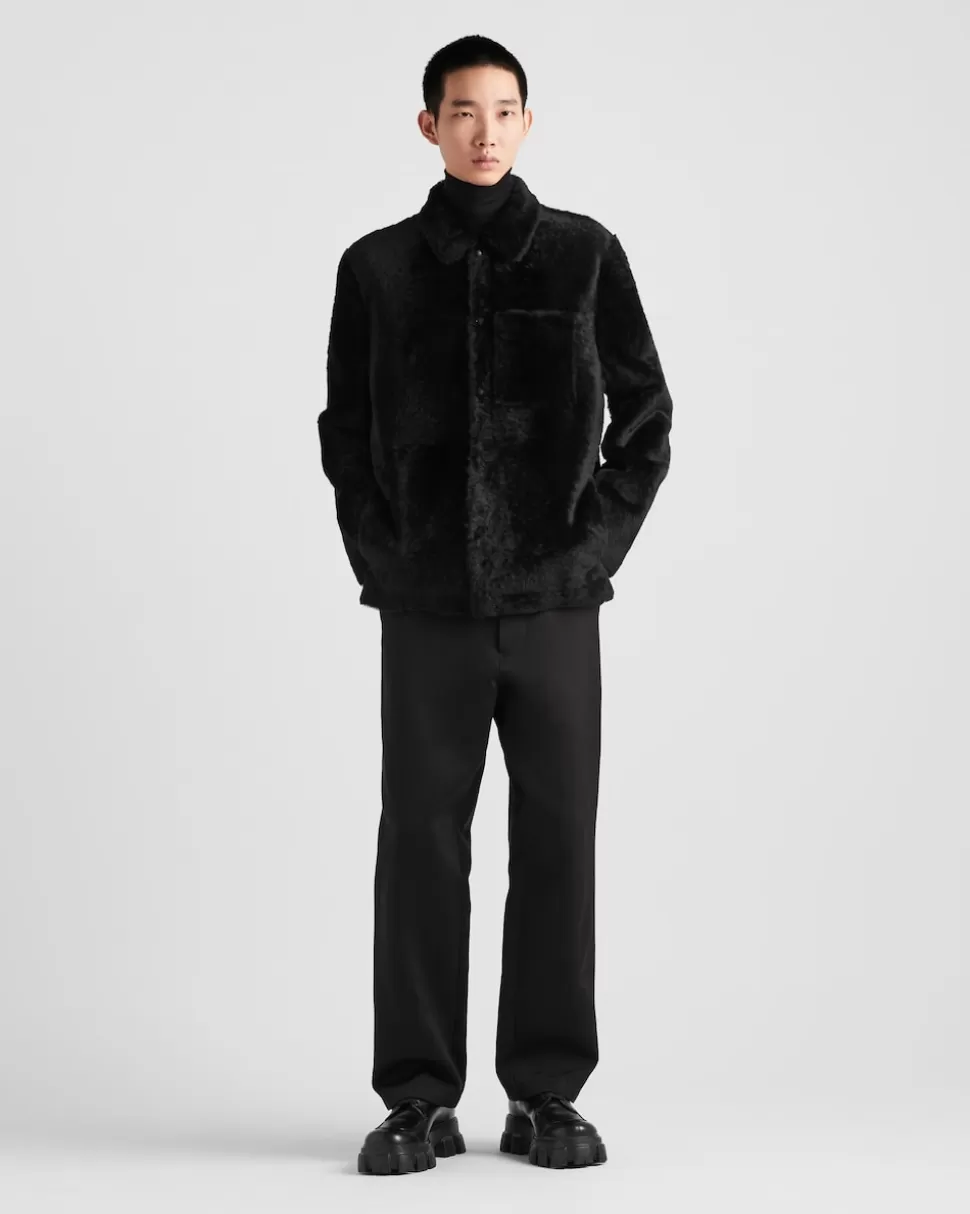Prada Cazadora De Borreguillo^Hombre ROPA DE PIEL
