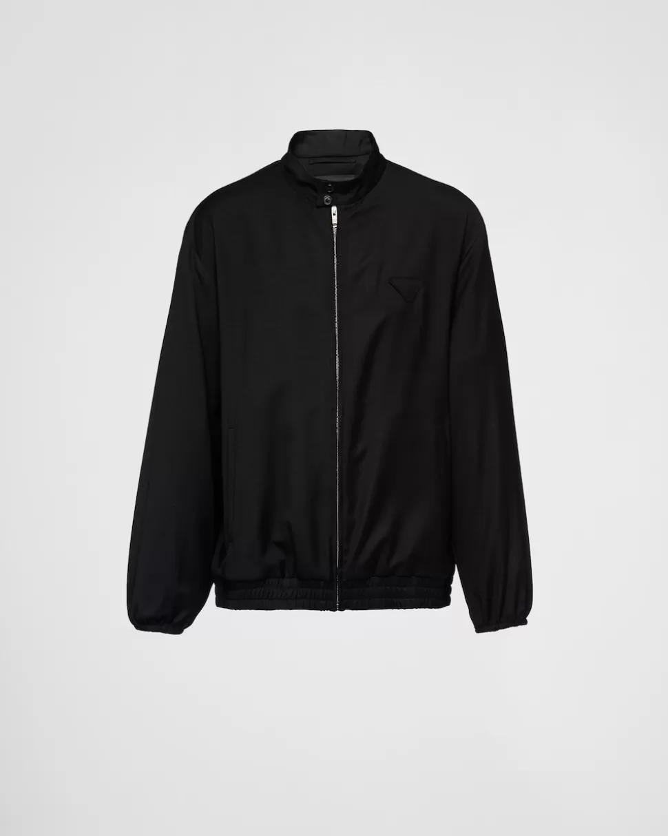 Prada Cazadora De Lana^Hombre ROPA DEPORTIVA Y SUDADERAS | CHAQUETAS Y ABRIGOS