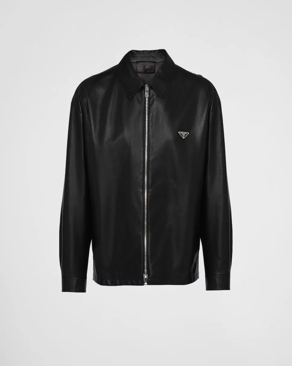 Prada Cazadora De Napa^Hombre ROPA DE PIEL