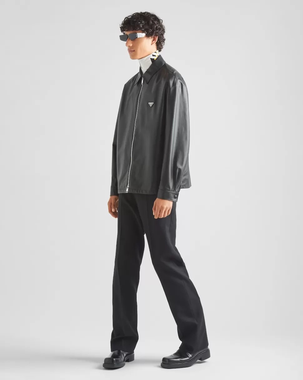 Prada Cazadora De Napa^Hombre ROPA DE PIEL