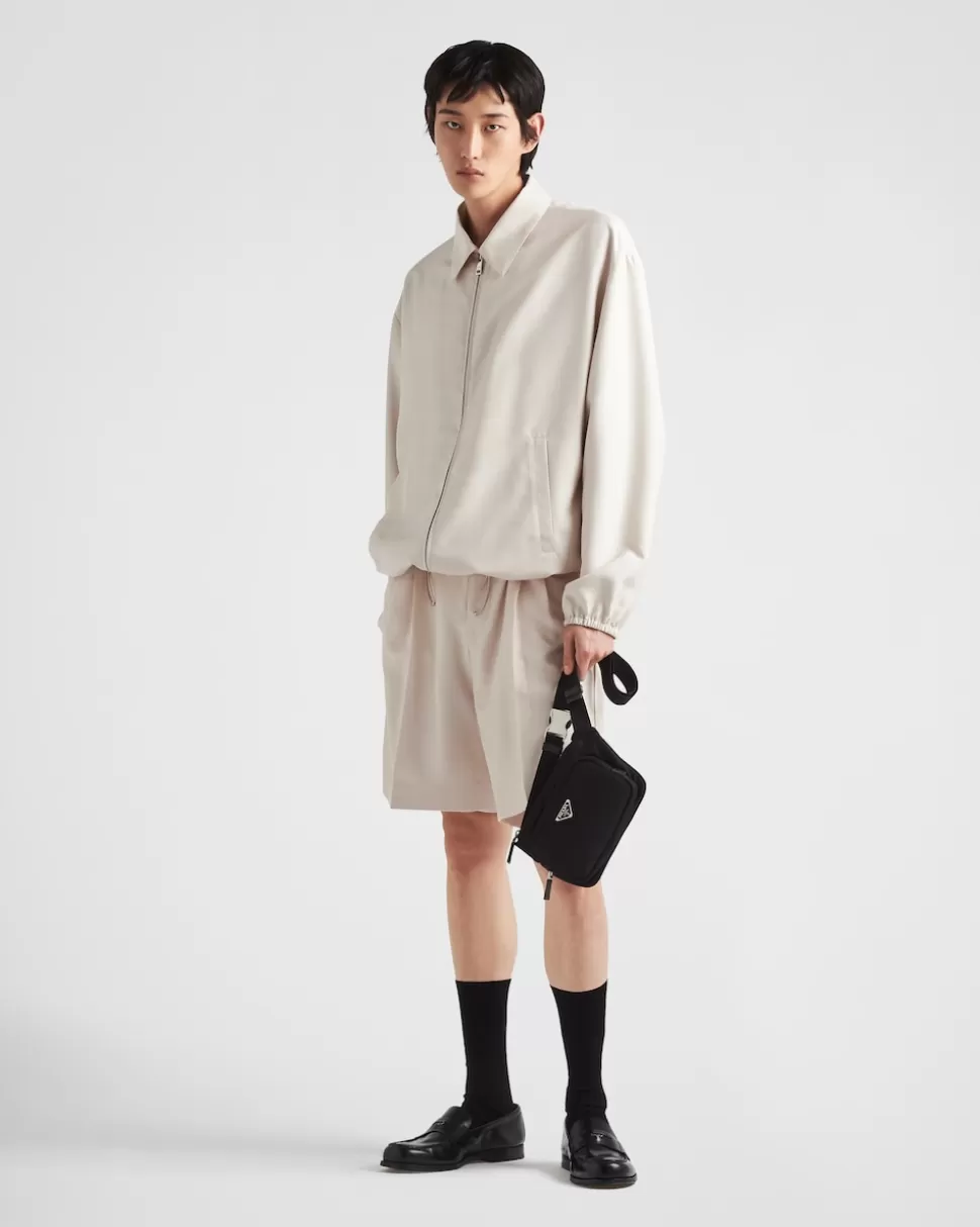 Prada Cazadora De Seda^Hombre CHAQUETAS Y ABRIGOS