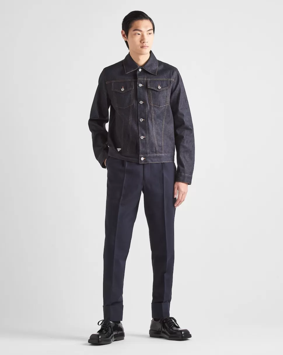 Prada Cazadora Vaquera^Hombre TEJIDO VAQUERO