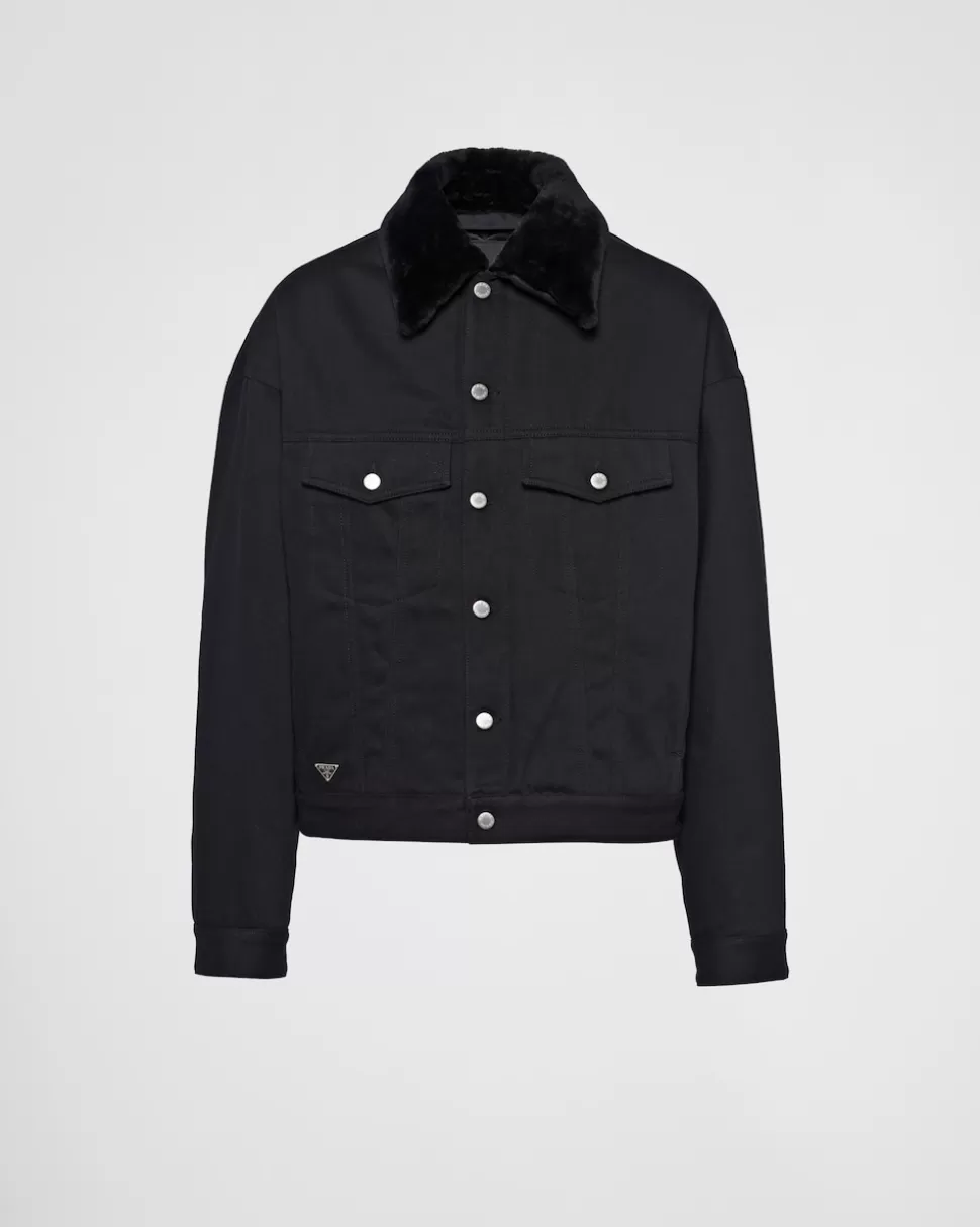 Prada Cazadora Vaquera Acolchada De Bull Denim^Hombre TEJIDO VAQUERO