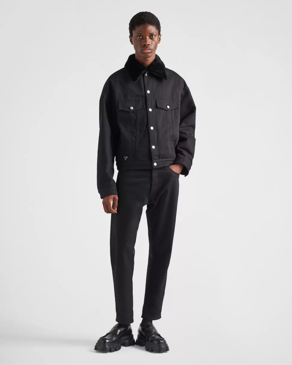 Prada Cazadora Vaquera Acolchada De Bull Denim^Hombre TEJIDO VAQUERO