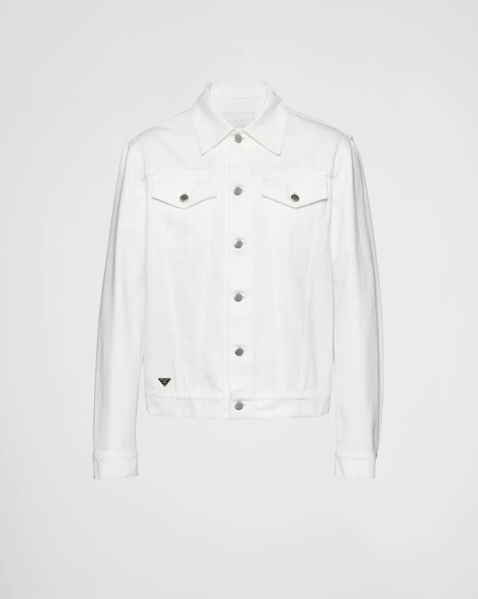 Prada Cazadora Vaquera De Bull Denim^Hombre TEJIDO VAQUERO