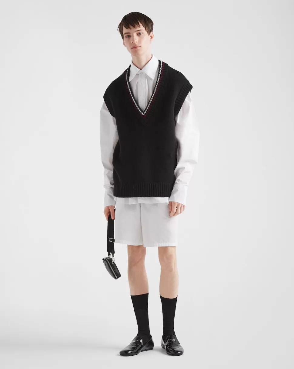 Prada Chaleco De Cachemir^Hombre TEJIDOS DE PUNTO