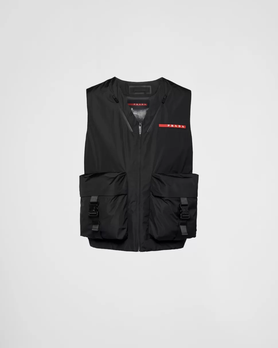 Prada Chaleco De Tejido Técnico Ligero^Hombre ROPA