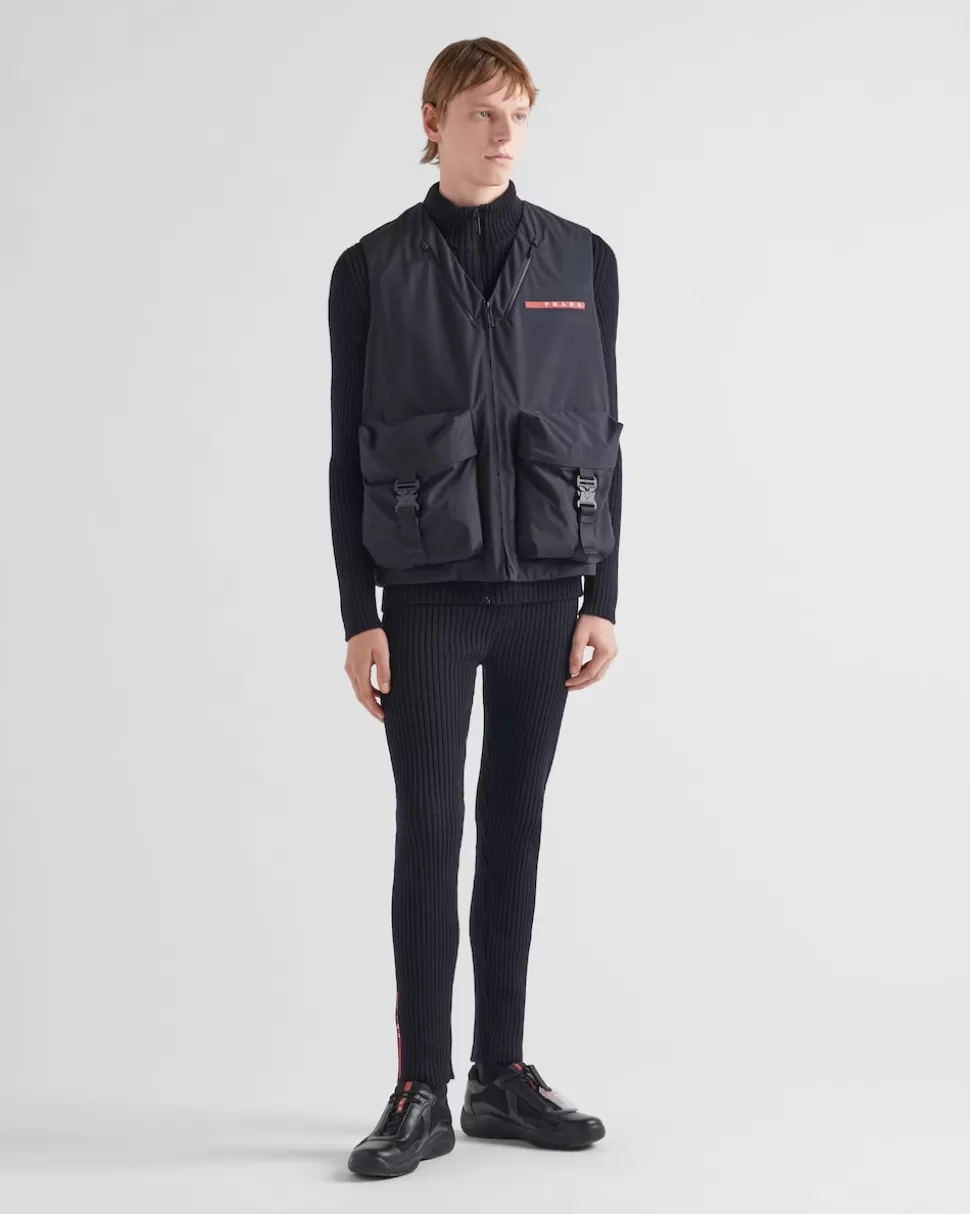 Prada Chaleco De Tejido Técnico Ligero^Hombre ROPA
