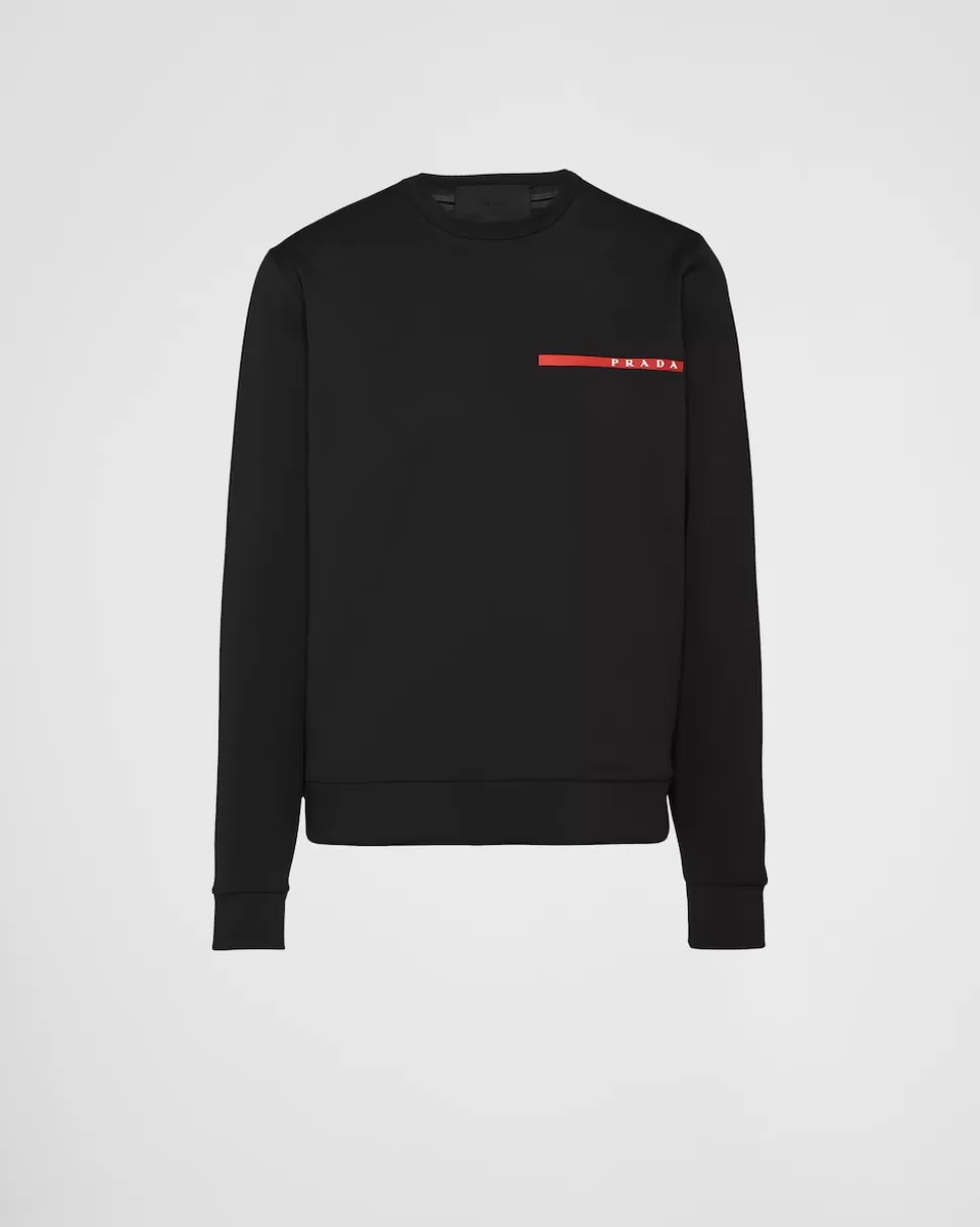 Prada Chaqueta Con Capucha De Tejido Técnico^Hombre ROPA
