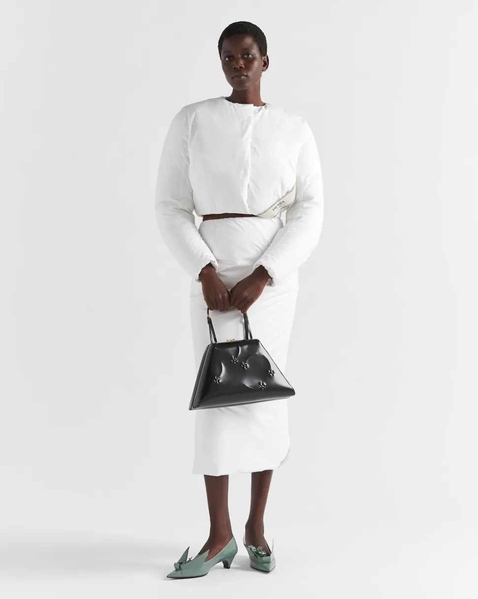 Prada Chaqueta De Algodón Con Plumón^Mujer ROPA DE ABRIGO