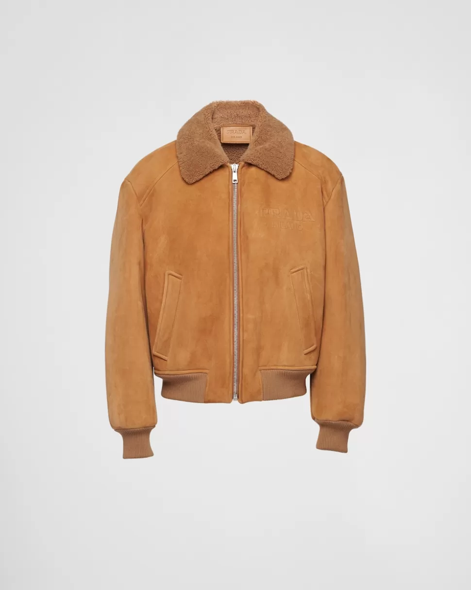Prada Chaqueta De Borreguillo^Hombre ROPA DE PIEL