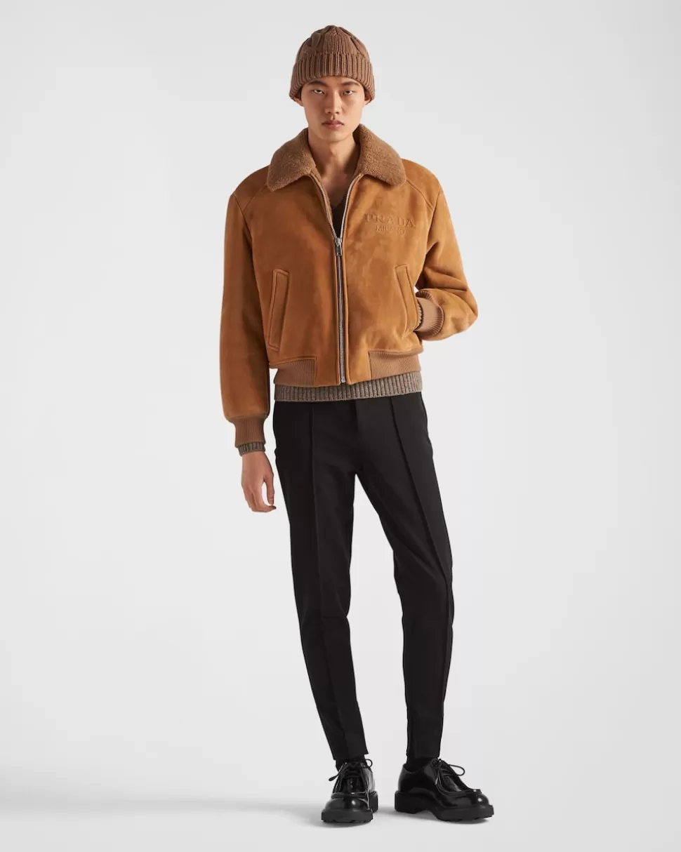 Prada Chaqueta De Borreguillo^Hombre ROPA DE PIEL