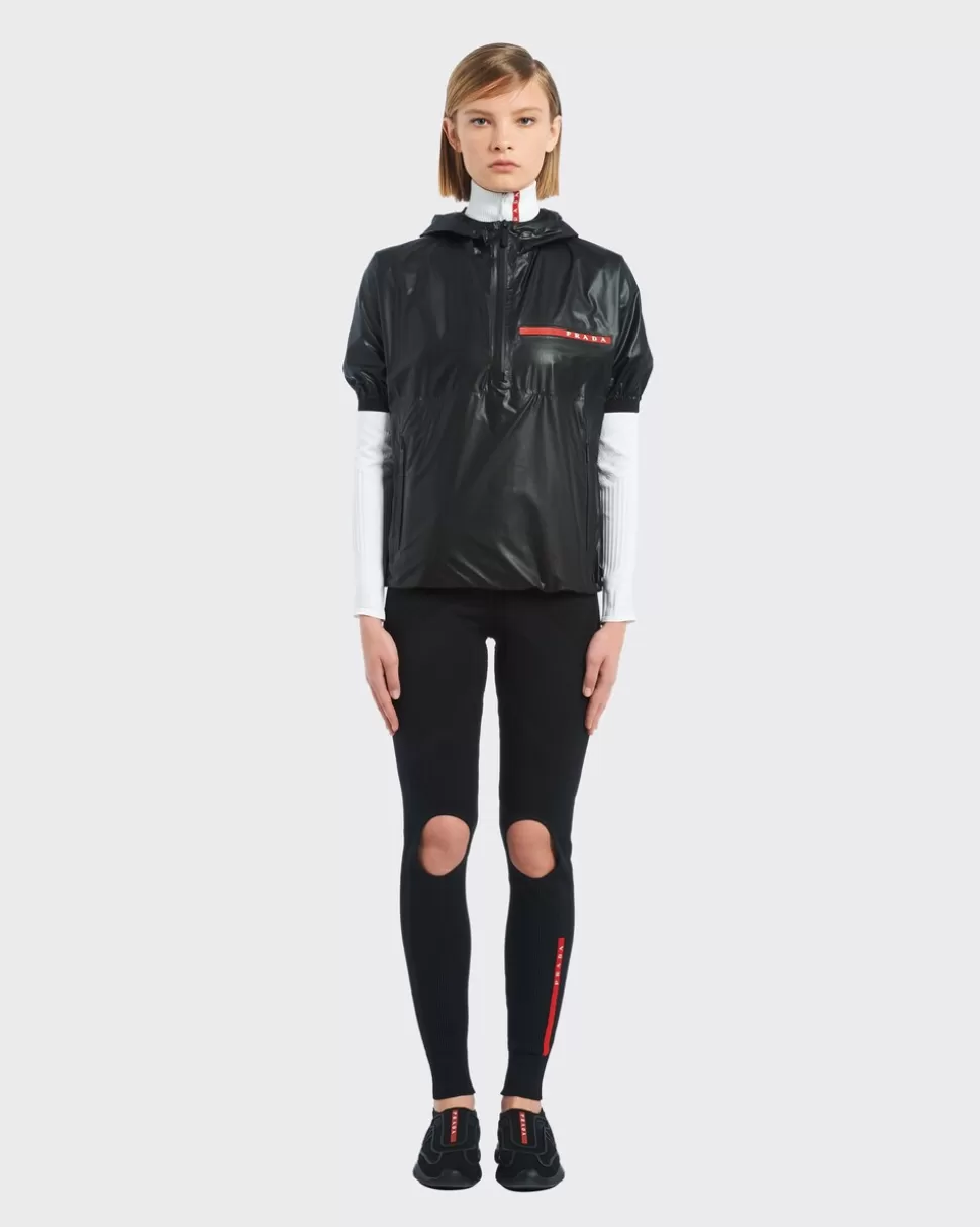 Prada Chaqueta De Manga Corta De Re-nylon Ligero^Mujer ROPA