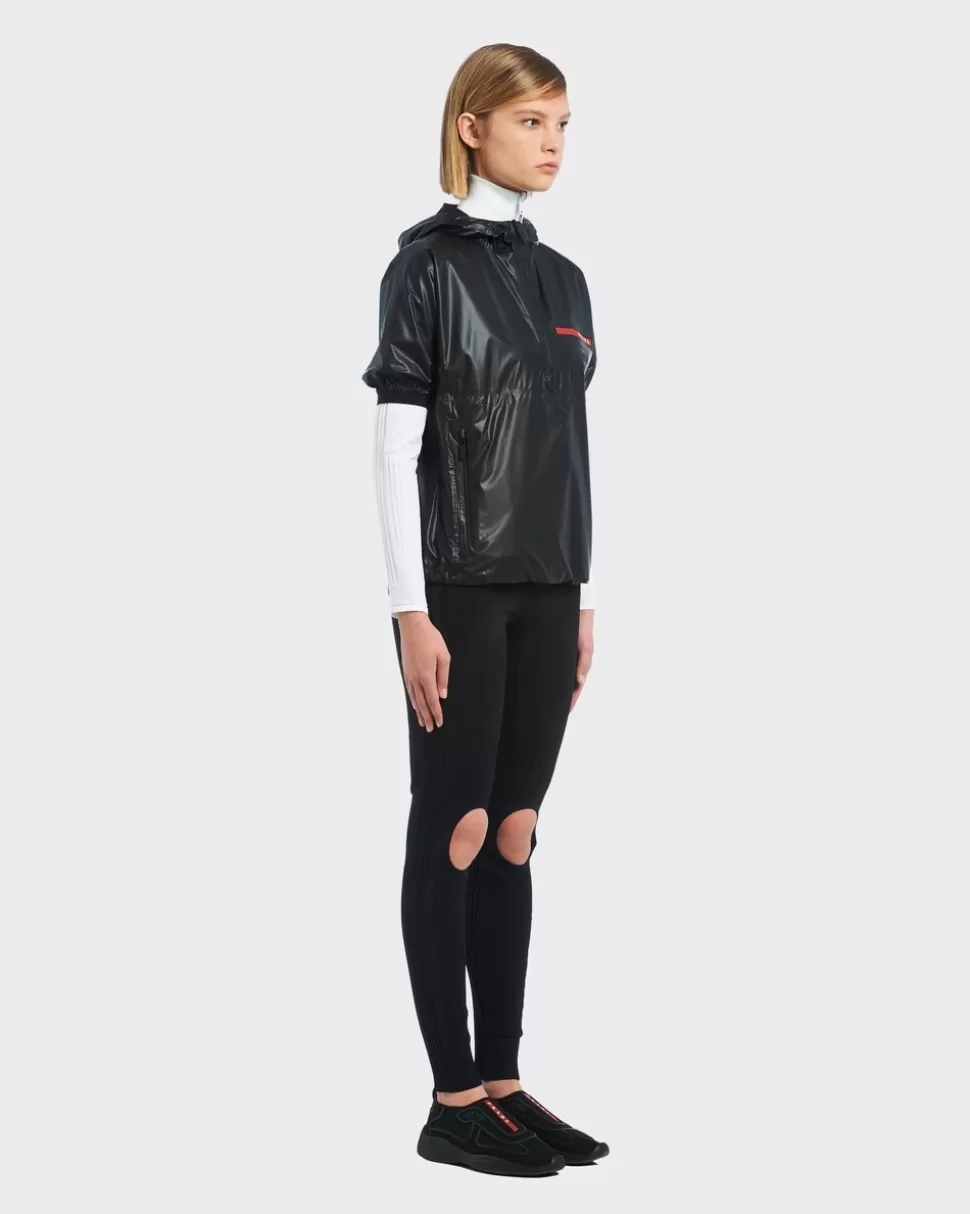 Prada Chaqueta De Manga Corta De Re-nylon Ligero^Mujer ROPA