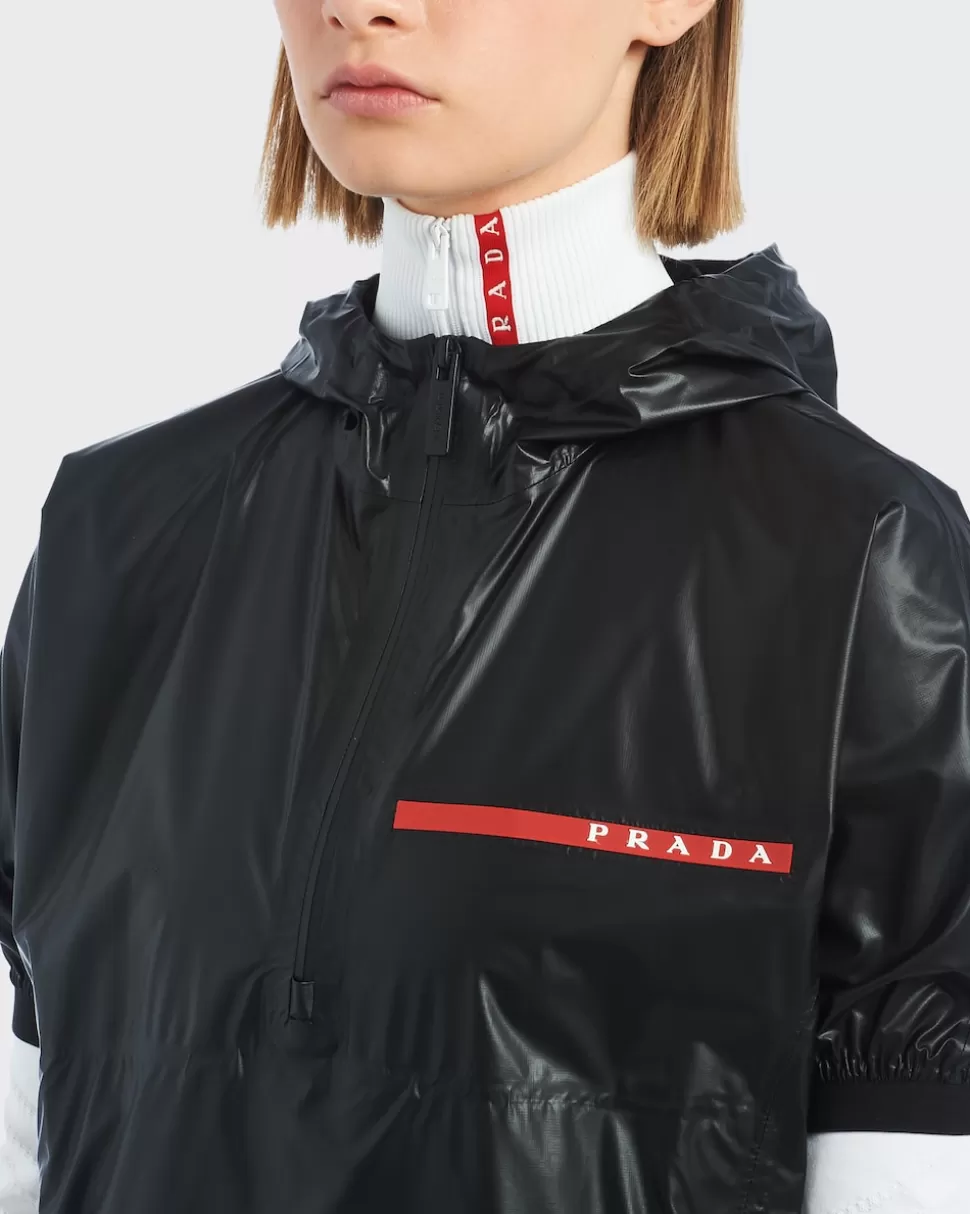 Prada Chaqueta De Manga Corta De Re-nylon Ligero^Mujer ROPA