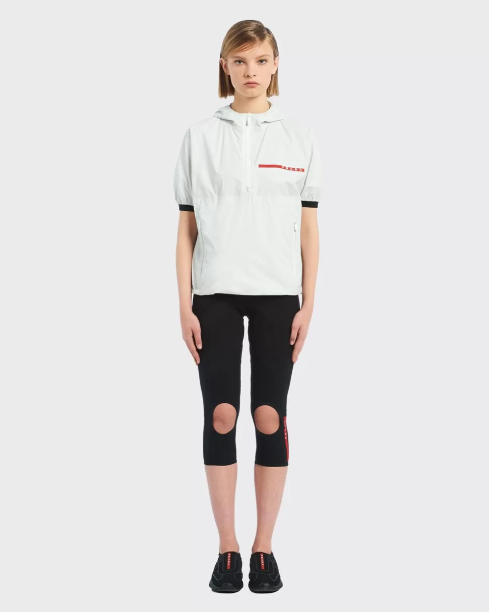 Prada Chaqueta De Manga Corta De Re-nylon Ligero^Mujer ROPA