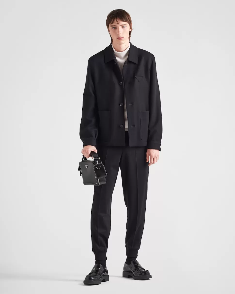 Prada Chaqueta De Mezcla De Lana^Hombre CHAQUETAS Y ABRIGOS