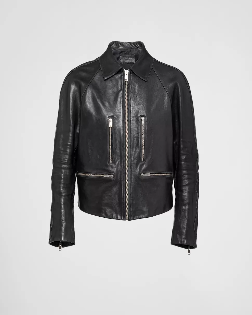 Prada Chaqueta De Piel^Hombre ROPA DE PIEL