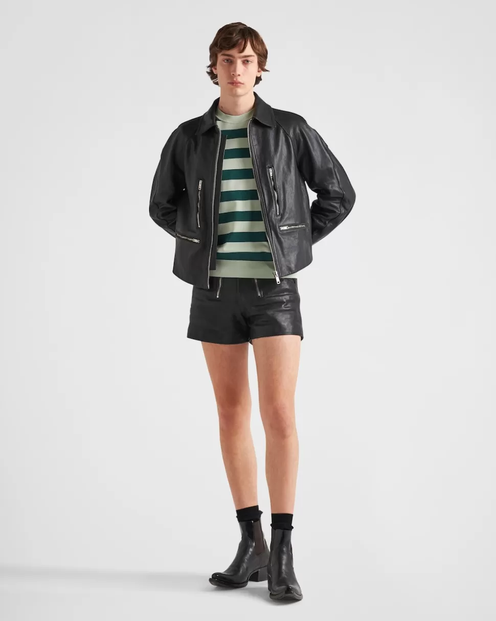 Prada Chaqueta De Piel^Hombre ROPA DE PIEL